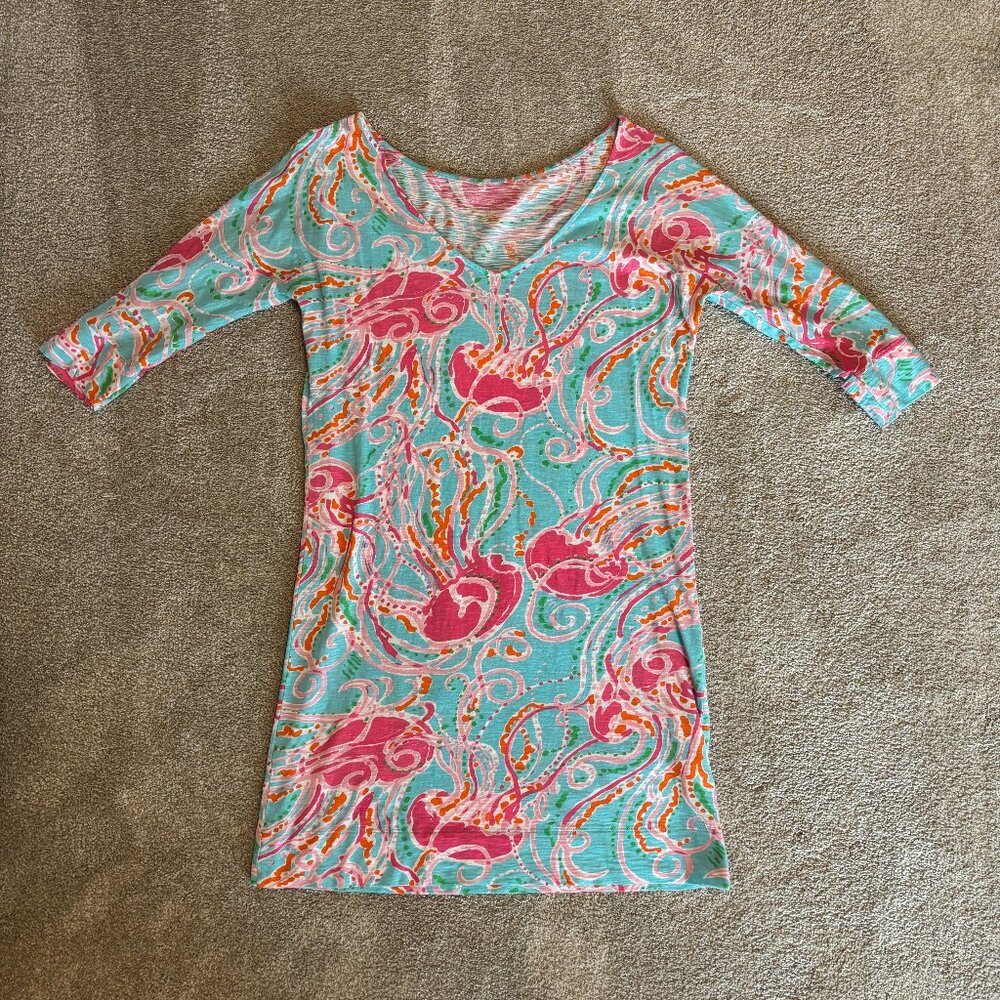 Lilly Pulitzer Eliza Shift Dress - Jellies Be Jammin - Size Small